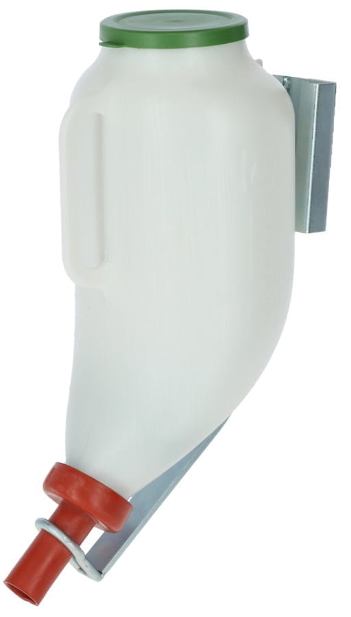 Kerbl metal holder for milk bottle