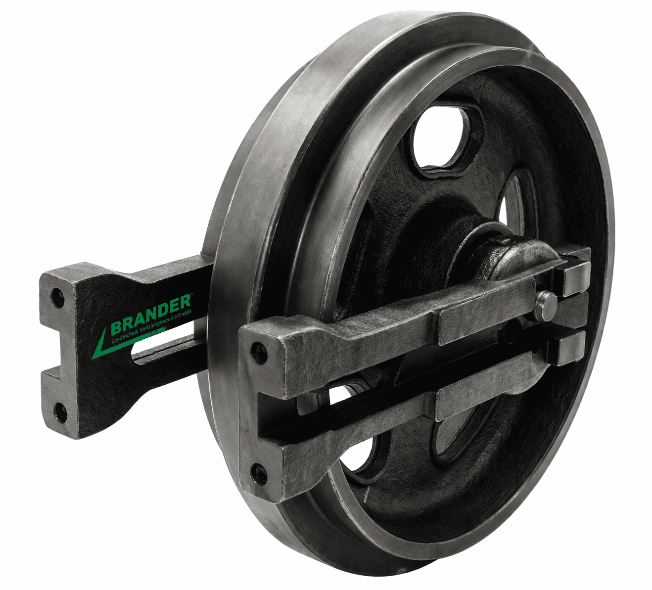 Leitrad mit Stützarmen