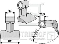 BL4025 Hammerschlegel für Falc
