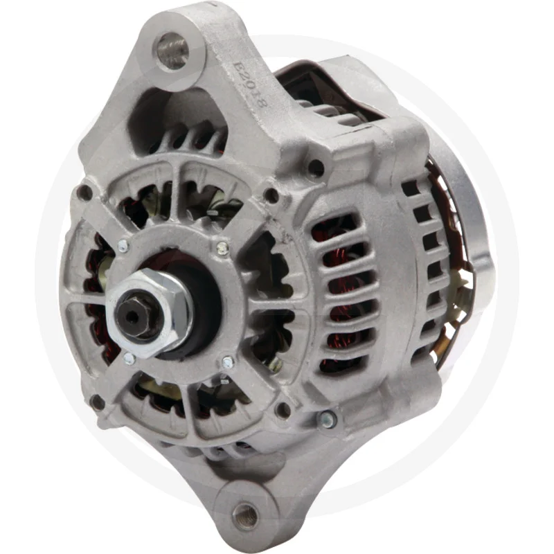 Generator 14 V / 40 A kompakte Bauform, Lüfterrad innenliegend - passend zu Motor Kubota / Perkins GH 403D-07, GM 404D-15