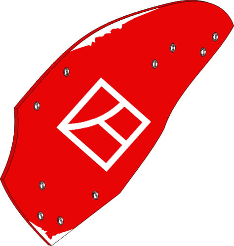 BL30809 Streichblech-Hinterteil 12“-16“ L - passend zu Kverneland KK063271