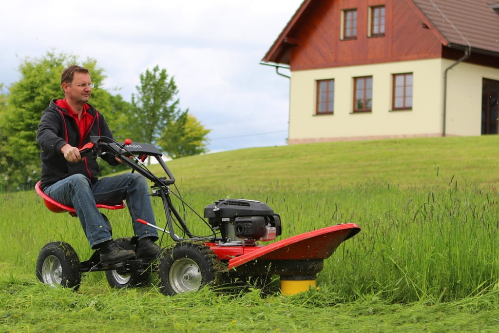 Trommelmäher Vari BDR-720D Adela Pro mit Honda GCVx200 Motor