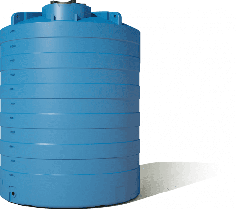 EMP Oberirdischer XXL Lagertank 12500 Liter – Industrietank 12,5 m³ mit 550 mm Mannloch & Entlüftungsdeckel