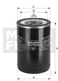 BLWK930-6x Mann Filter WK 930/6 x Kraftstoffwechselfilter