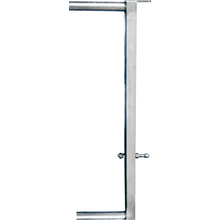 Patura end pipe 60 x 60 mm, for partitions V