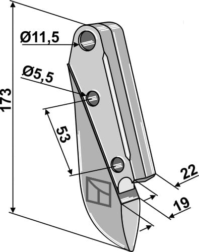BL29363 Drillschar / Säschar - passend zu Lemken Eurodrill - 3378100