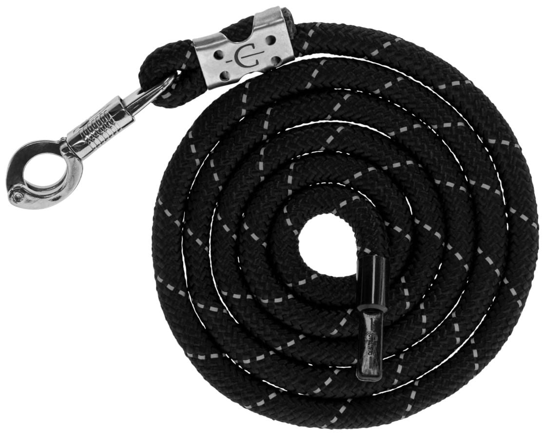 Kerbl Reflective Lead Rope | Reflective Yarn | Carabiner or Panic Hook