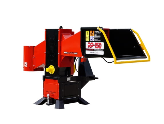 Remet CNC Holzhacker RP150 Zapfwelle | RED DRAGON Professioneller Holzhacker 14 cm