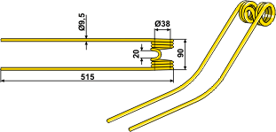 BL2500 Federzinken 15-NIE-03