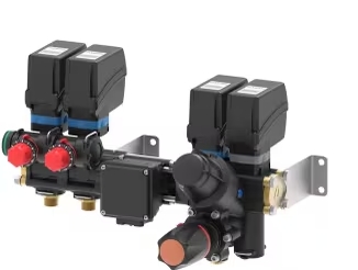 ARAG Proportional-Regelarmatur Serie 881 elektrisch, 2 Wege, Durchflussmesser ORION 2