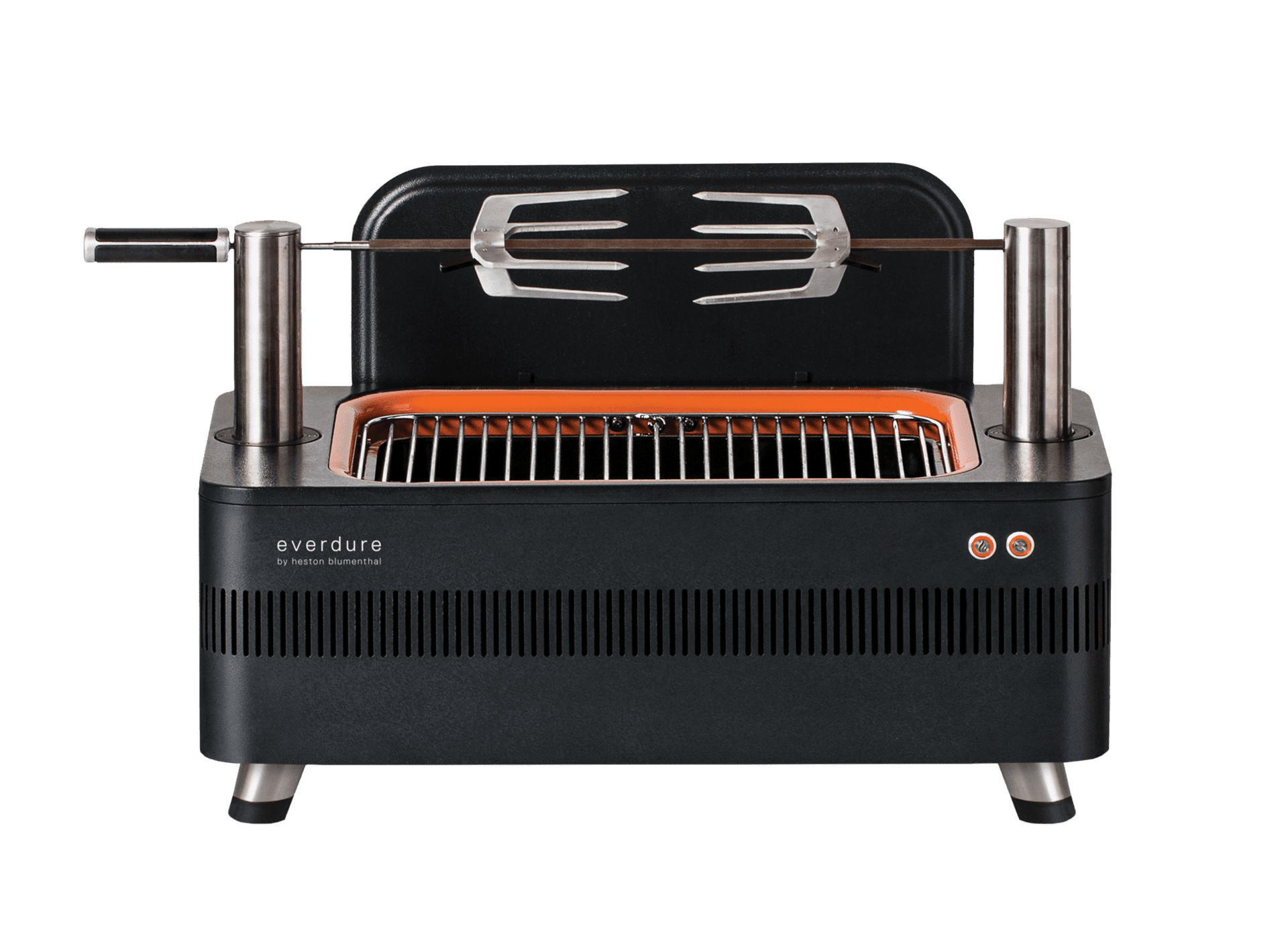 Everdure FUSION Holzkohlegrill mit elektrischem Anzünder & Standfuß