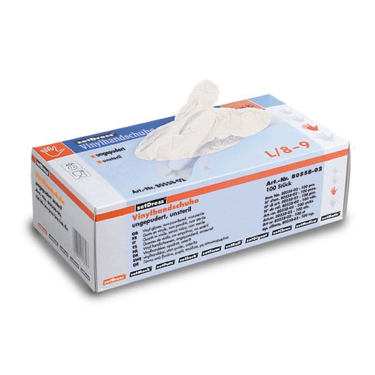 ZetDress® ZVG Vinylhandschuhe, puderfrei