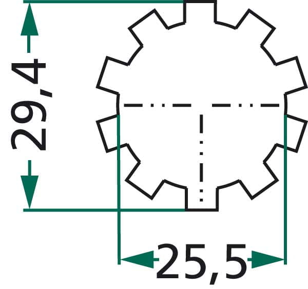 Driving disc 305 GSDCE