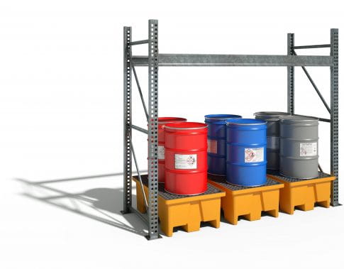 EMP Auffangpalette für 2 Fässer - 240 L