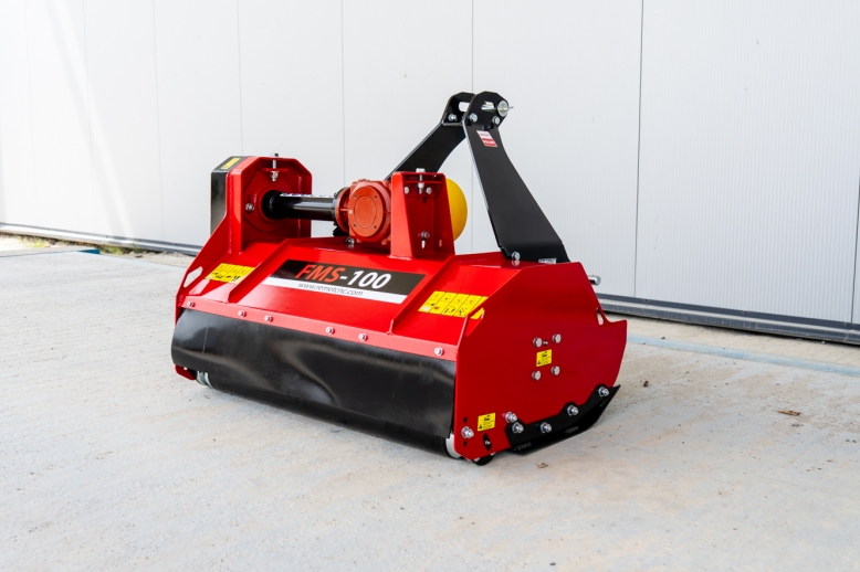 Remet CNC Mulcher Serie FMS – für Traktor Kat 1 mit Walze & Riemenantrieb