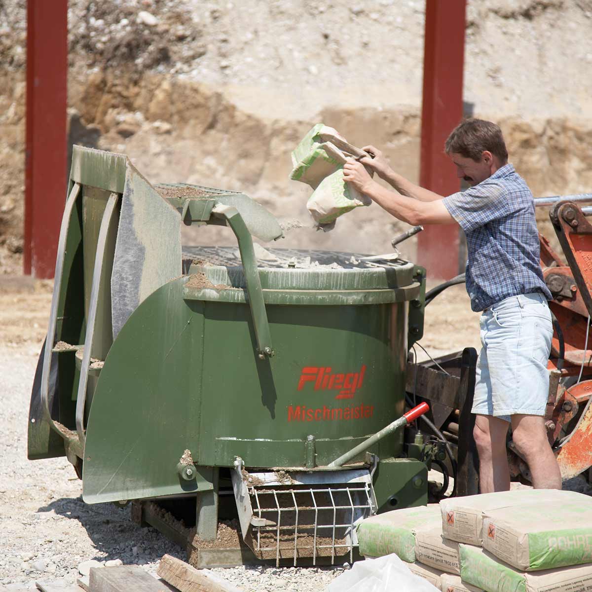 Fliegl Betonmischer Mischmeister FA - KAT 2