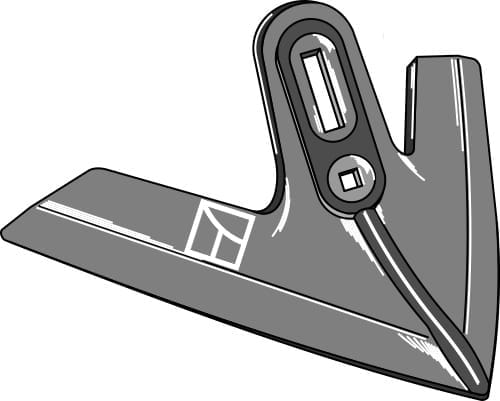 BL1604-00158-210 Gänsefußschar - gesenkgeschmiedete Ausführung