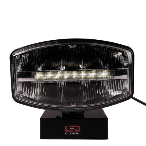 LED driving headlights with 2 color options, position light