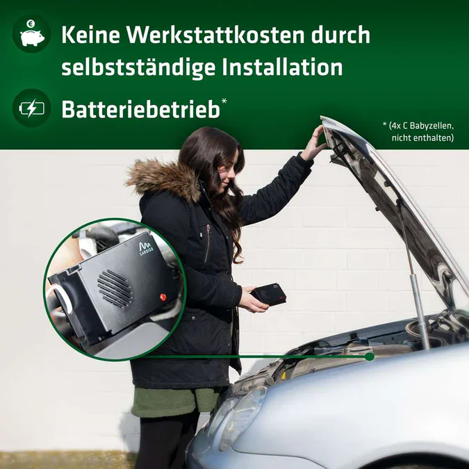 Gardigo Marderschreck Mobil – Ultraschall Marderabwehr für Auto, Dachboden & Scheune