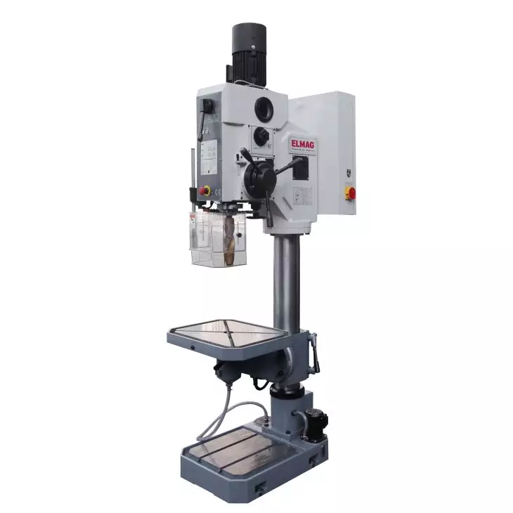 Elmag Vario Getriebe Säulenbohrmaschine 40 mm mit Touchscreen