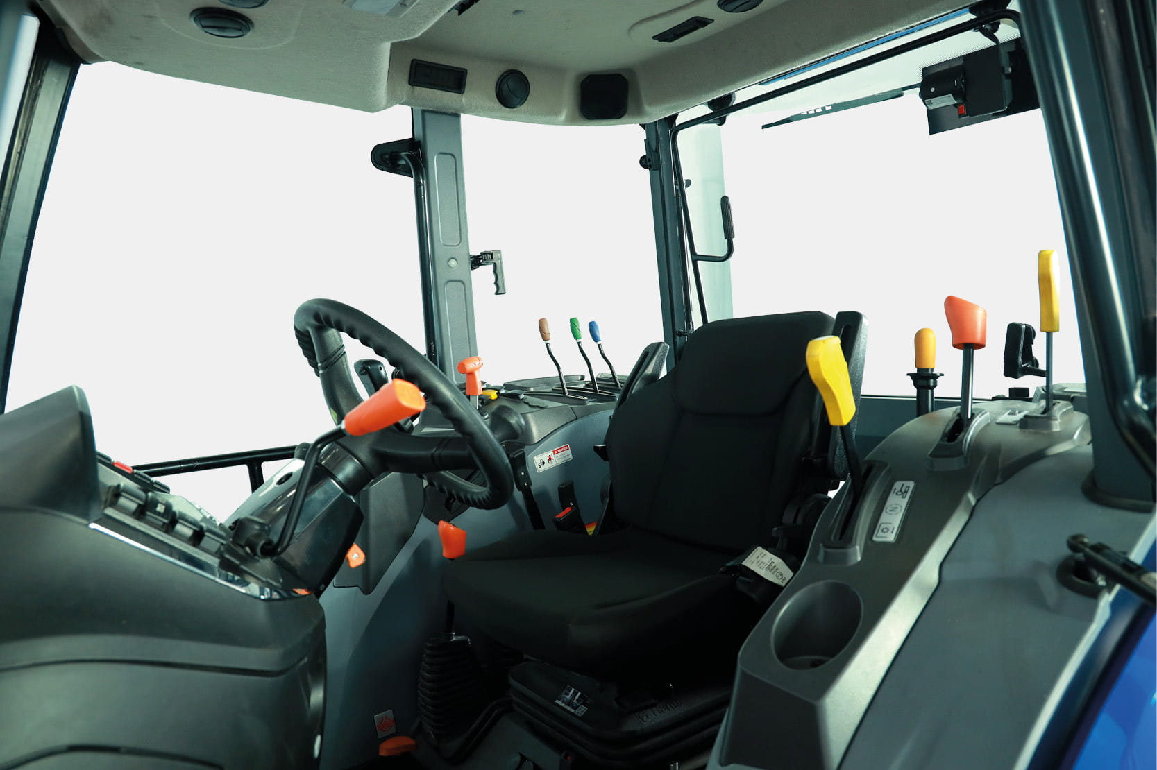 Tracteur Solis 75 Stage V avec cabine – 75 ch, transmission intégrale, boîte de vitesses 20+20