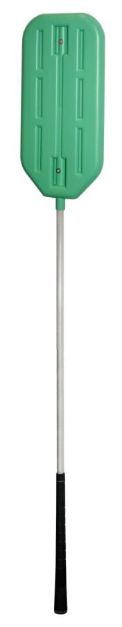 Pig driving paddle, green - 107 cm