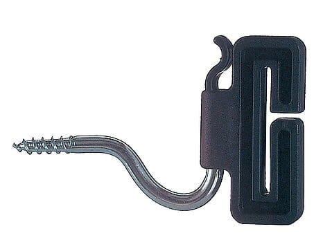 10013 25x Breitbandisolatoren schwarz - 6mm