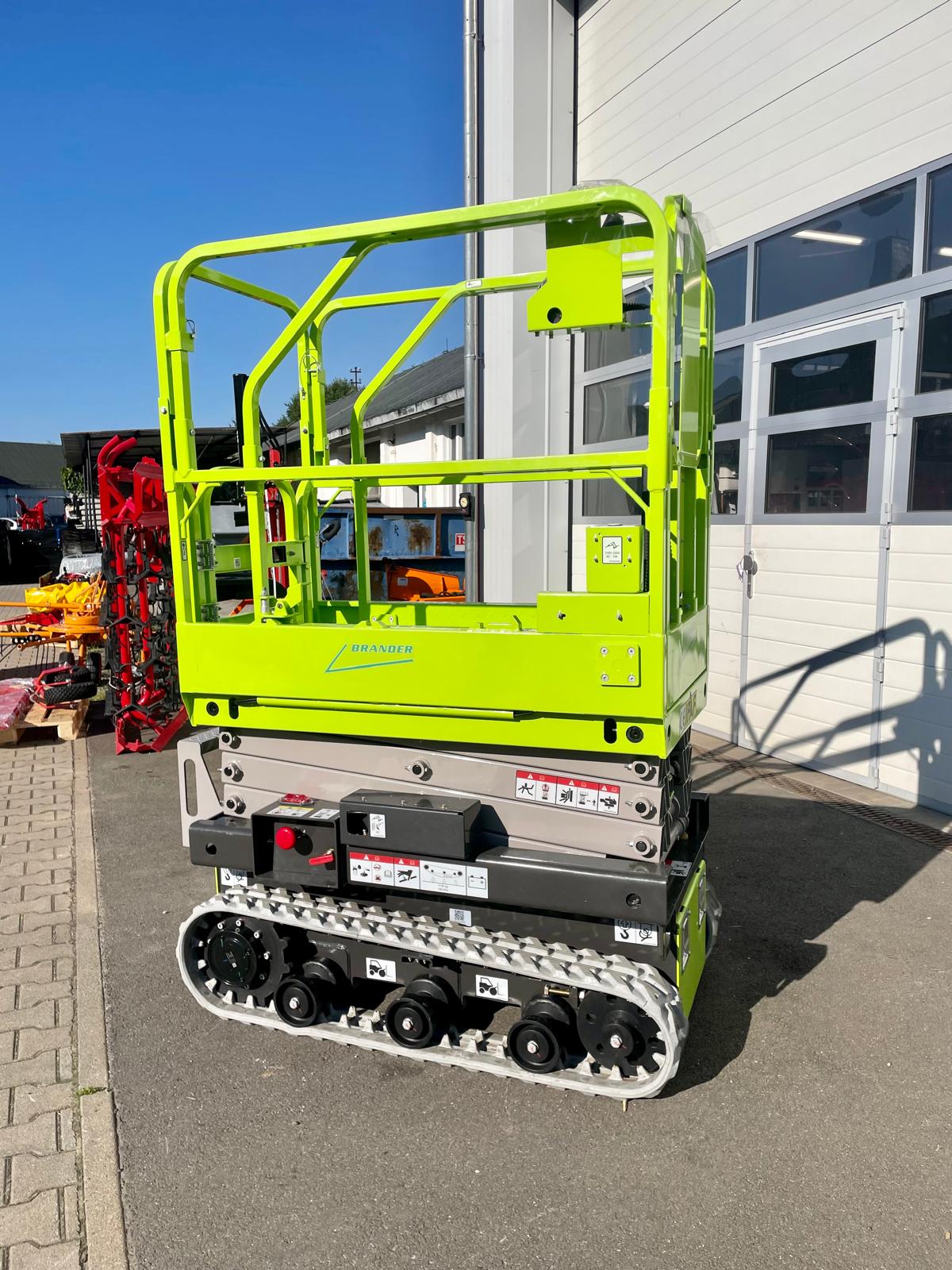 Nacelle ciseaux chenillée Zoomlion, hauteur de travail de 6,5 m – plateforme de travail électrique sur chenilles
