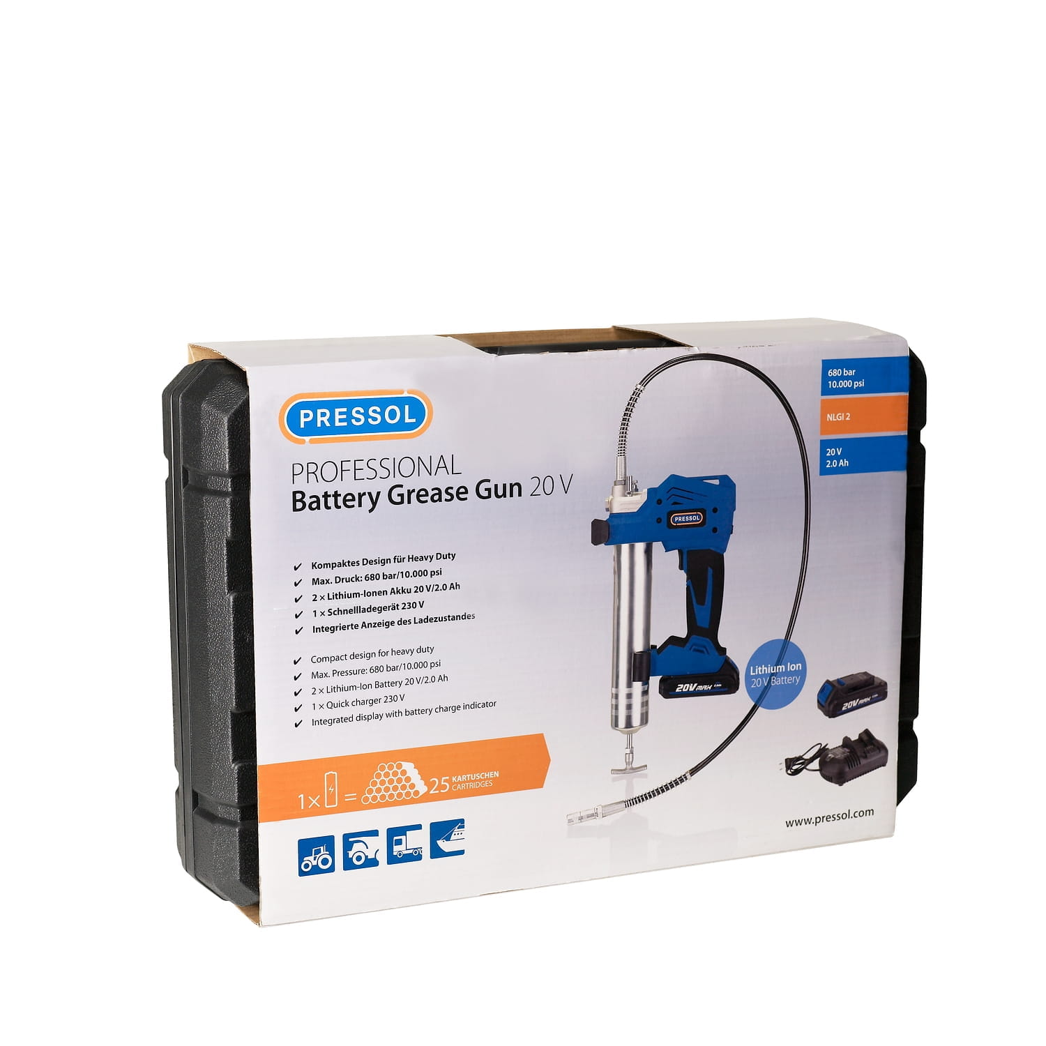 Pressol Akkufettpresse 20V