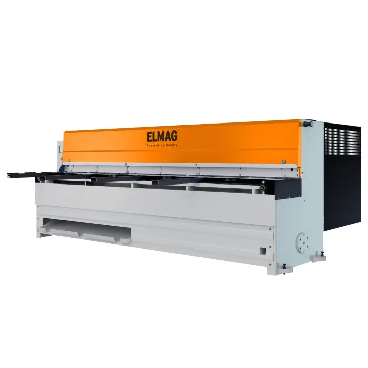 - NC control - incl. "Return-to-Sender" process, in which the cut sheet metal is returned to the operator at the front of the machine - Back gauge 750 mm - Mechanical guillotine shear Duo PRO 2050-3mm