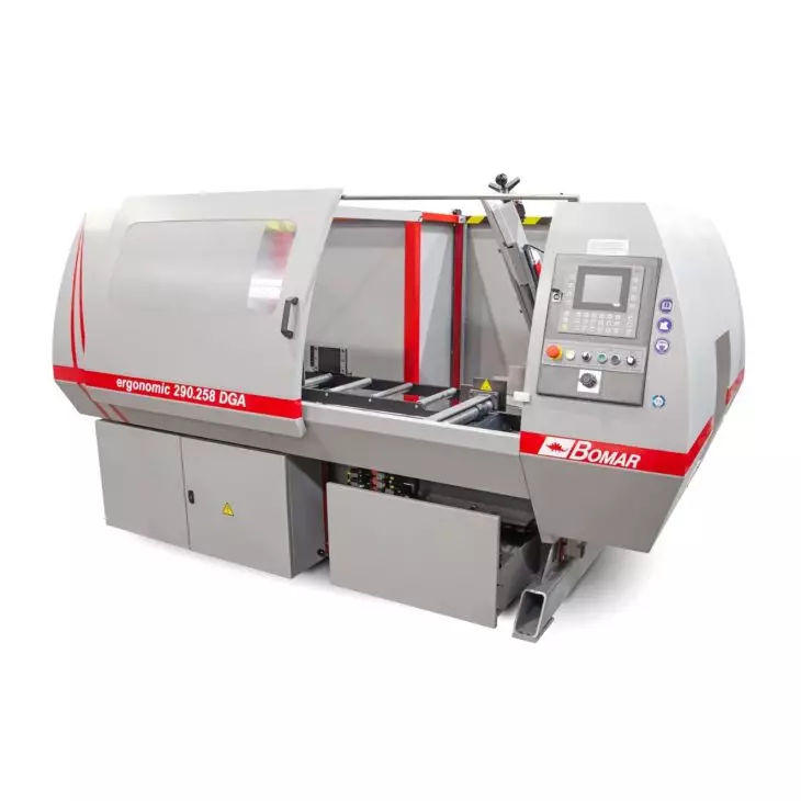BOMAR Ergonomic 290.258 DGANC – Vollautomatische Metallbandsäge mit automatischer Gehrungsverstellung, CNC-Steuerung