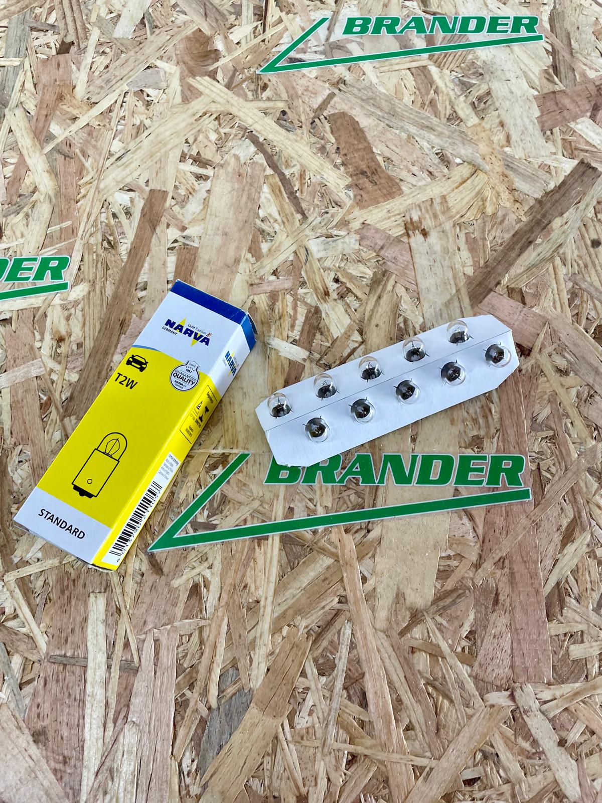 NARVA Anzeigenlampe - 12V, 2W, 9 SO