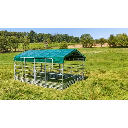 Patura Weidezelt Profi für Pferde - 3,00 x 3,60 x 3,10 / 2,60 m (L x B x H)