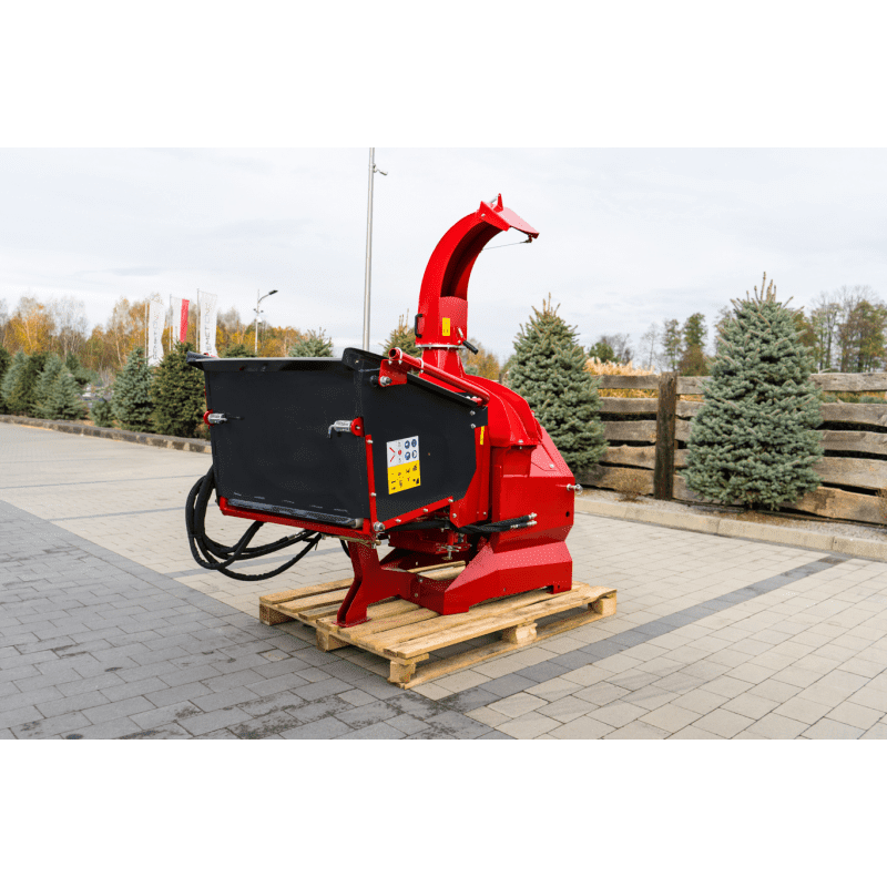 Remet CNC wood chipper RX180 - up to 180mm / from 50HP