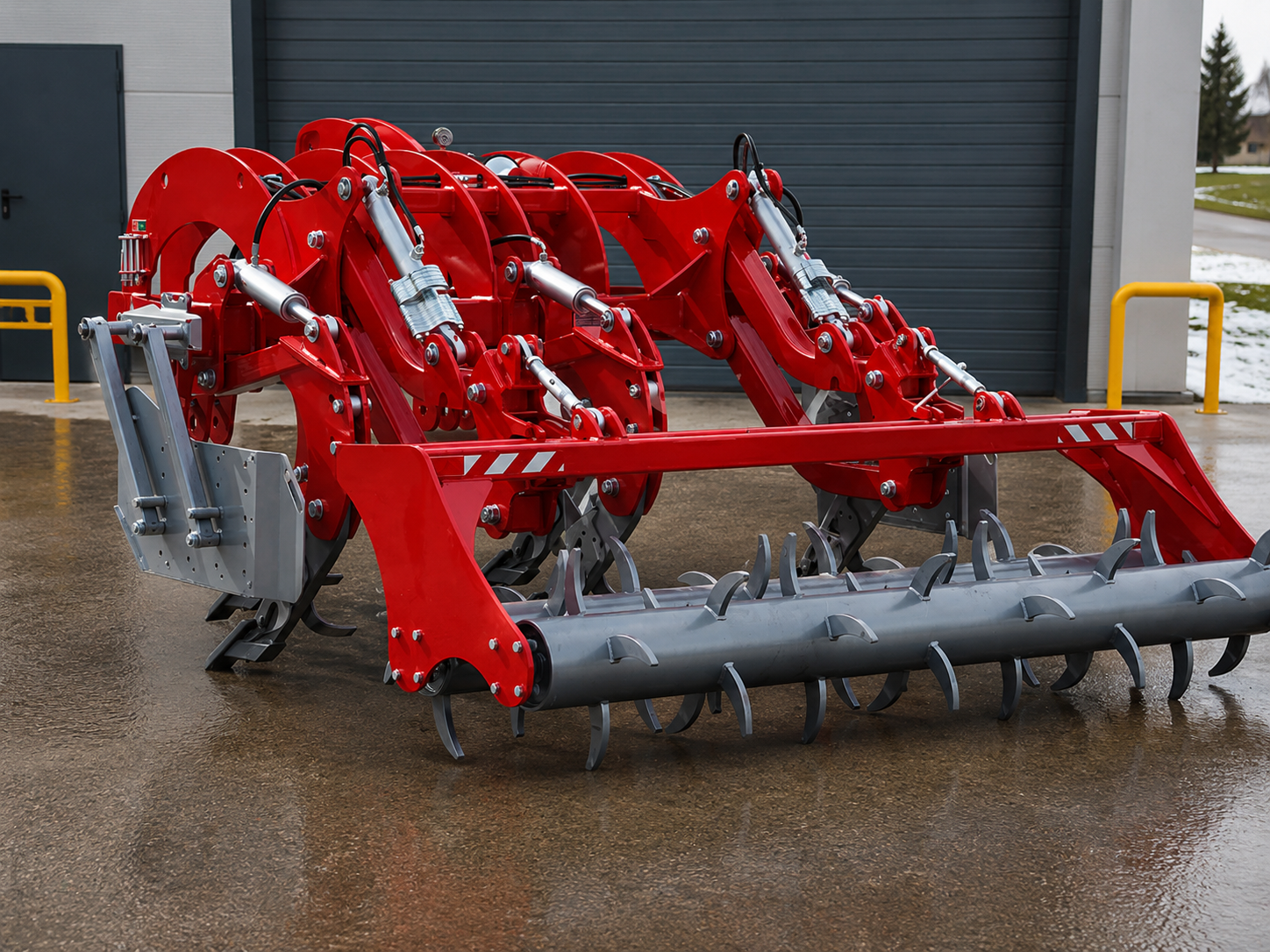 FAUN deep loosener with bolt locking mechanism – robust subsoil loosener