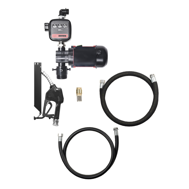 Pressol Flügelzellenpumpe 100 l/min 230V mit Durchlaufzähler & Automatik-Zapfventil