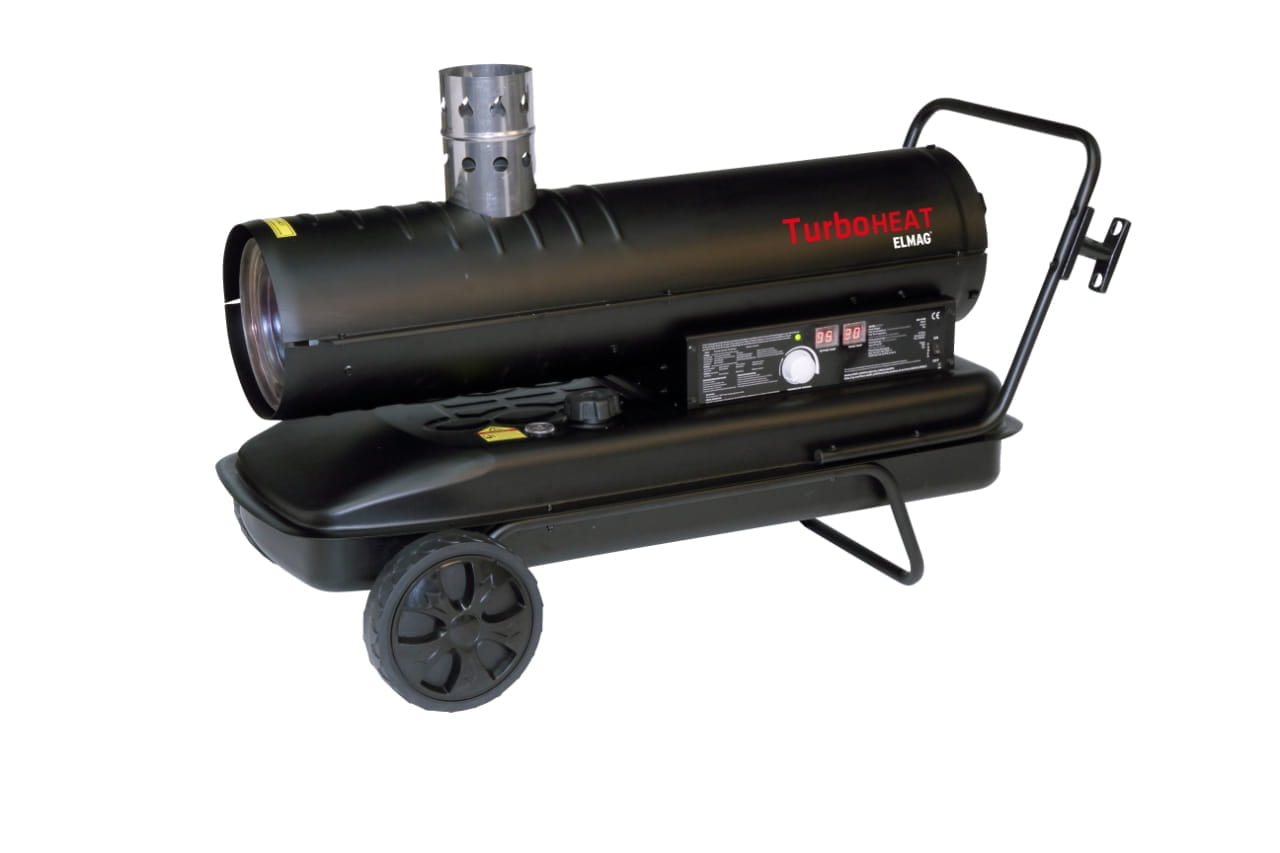 Elmag Diesel Heizkanone 20 kW - Warmluftheizung mit Edelstahl-Brennkammer