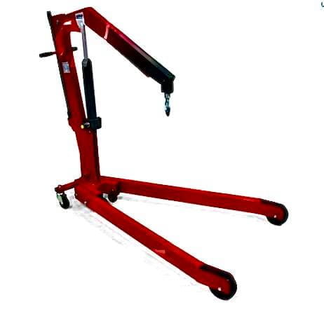 Klappbarer Werkstattkran 1000kg / 2445mm