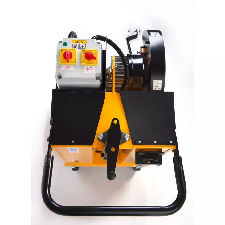 Elmag joint cutter FSE-503 without diamond blade, with 7.5kW/380 Volt electric motor, with integrated 40 liter water tank