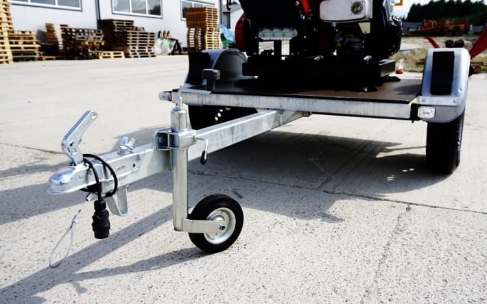 Remet RPS-120 Wood Chipper – 27 HP, 360° Rotating Head, 3 m Conveyor Belt & Trailer | Professional Petrol Chipper