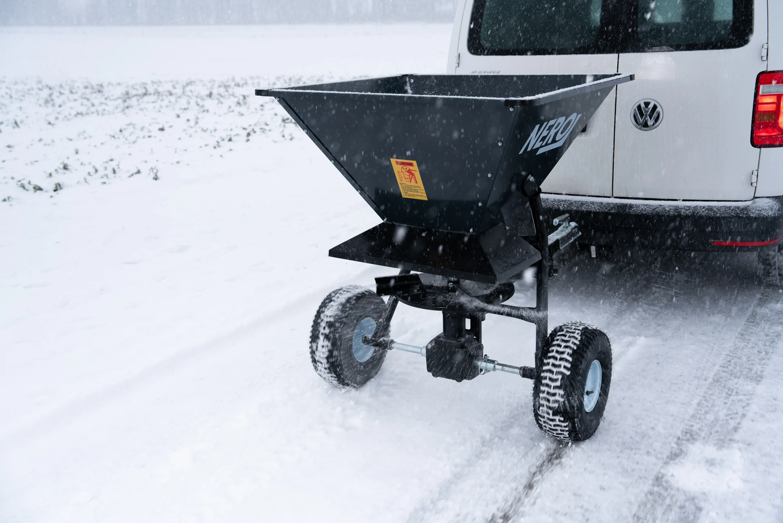 Schneekotflügel, Kippbehälter, Dumper, Schneeschieber, Anhänger