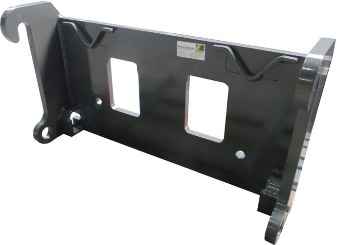 Bressel and Lade adapter for municipal mounting plate