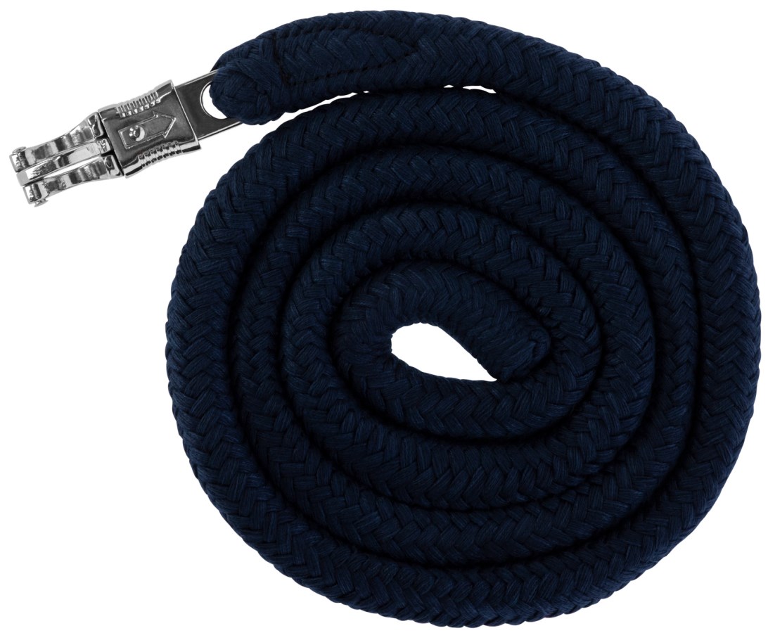 Kerbl cotton lead rope - length 2m | Carabiner or panic hook