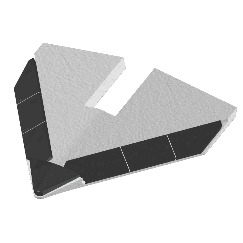 BL40890 Hackschar Universal - Breite 80 mm