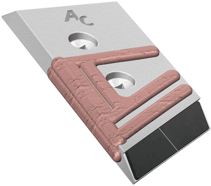 BL40922 PFLUGSPITZE passend für DEMBLON Breit mit Hartauftrag L 5185 G / 3185 D