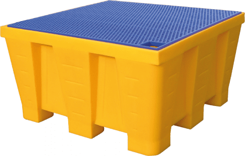 EMP Auffangwanne für 4 Fässer – 880 Liter - unterfahrbar