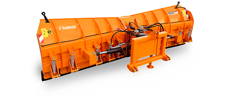 Samasz AlpS Snowplow – Heavy-duty snowplows up to 12 t front load