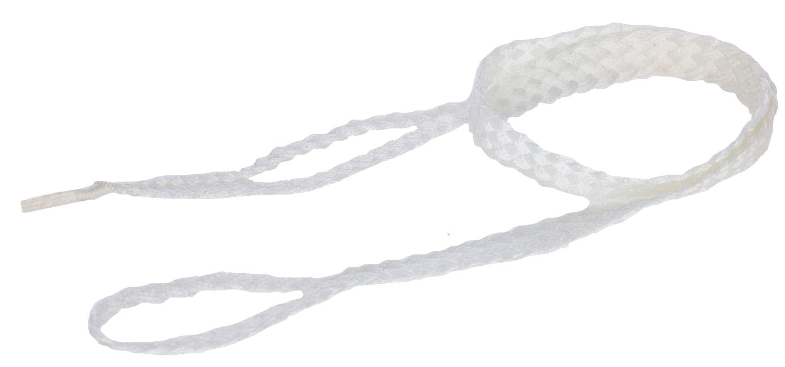 Kerbl Geburtsstrick 190cm mit 2 Schlaufen je Ø 1,5cm - weiß