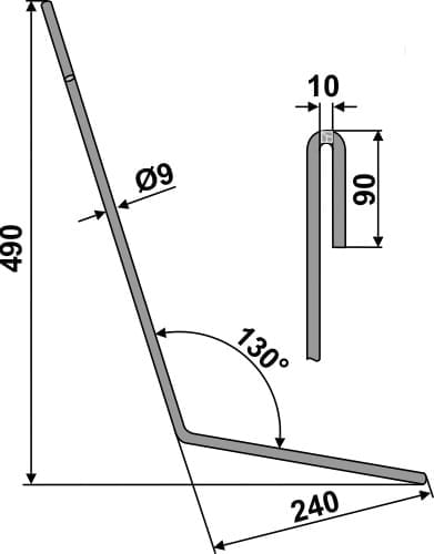 BL29088 Striegelzinken L - passend zu Amazone