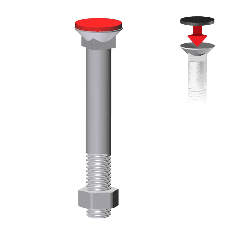 BL40321 SCHRAUBEN TFCC 12*90 Cl.12.9 Hartmetall Kopf